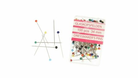 Opry - Glaskopspelden Multicolor