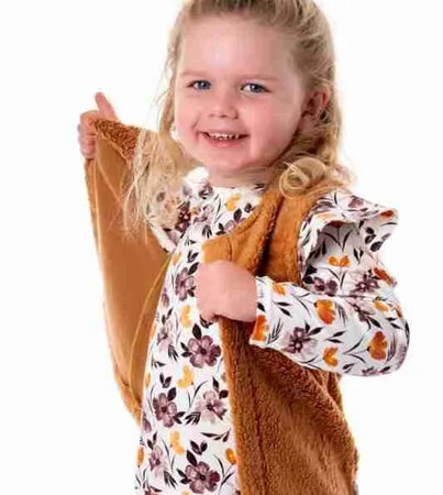 Naaipatroon gilet &ndash; maat 62 t/m 110