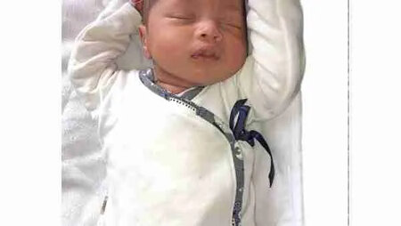 naaipatroon overslagtrui baby | maat 50 t/m 74