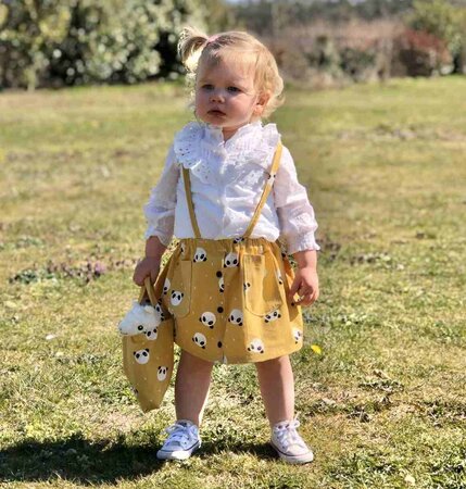 Naaipatroon rokje met bretels | maat 50 t/m 98