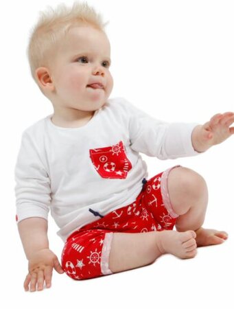 Naaipatroon korte harembroek maat 98 t/m 116