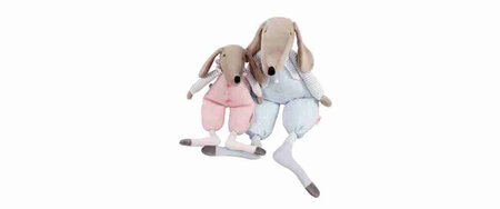 naaipatroon knuffel hond teckel