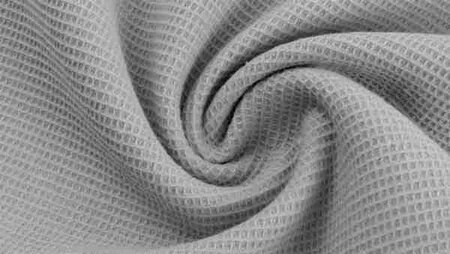 Licht grijze baby wafelstof