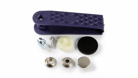 Prym - Naaivrij Drukknoop 15mm Zilver