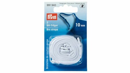 Prym - BH Schouderband 10mm Wit Verpakking