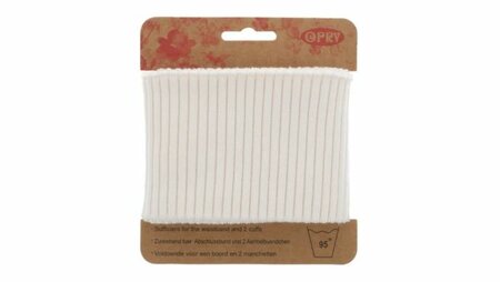 Opry - Boord Manchetten 70 mm Ecru 110 cm 