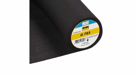 Vlieseline - G785 Tussenvoering geweven 90cm Zwart 1