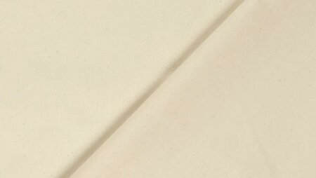Ecru ongebleekte katoenen stof op rol