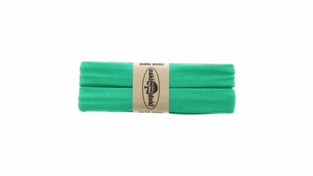 Oaki Doki - Jersey Tricot Biaisband 20mm 3m - 451 Fel Mint Groen
