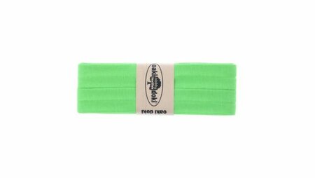 Oaki Doki - Jersey Tricot Biaisband 20mm 3m - 449 Mint Groen
