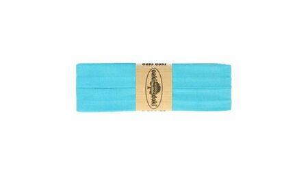 Oaki Doki - Jersey Tricot Biaisband 20mm 3m - 475 Baby Blauw