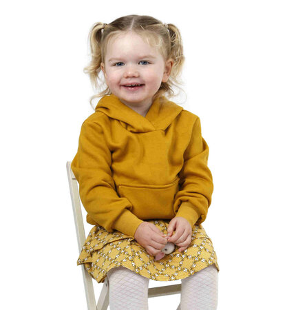 naaipatroon rokje met ruches - maat 140 t/m 176