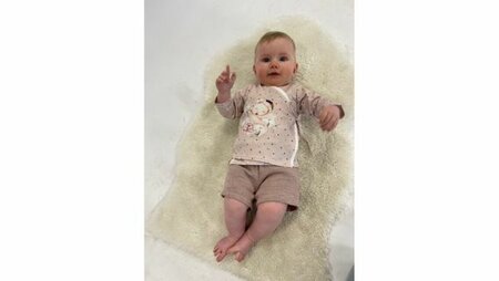 Naaipatroon Short Baby - Maat 50 t/m 104 - Nummer 182 Voorbeeld1