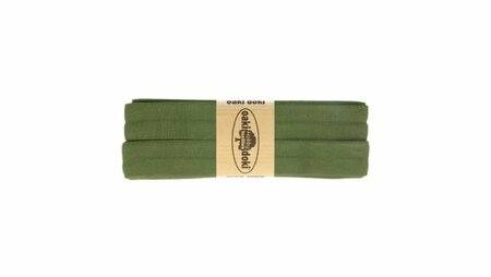 Oaki Doki - Jersey Tricot Biaisband 20mm 3m - 425 Leger Groen