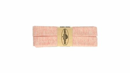 Oaki Doki - Jersey Tricot Biaisband 20mm 3m - 061 Melange Licht Roze