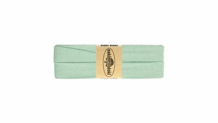 Oaki Doki - Jersey Tricot Biaisband 20mm 3m - 023 Licht Mint Groen