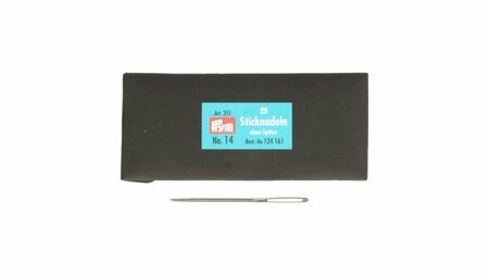 Prym borduurnaalden zonder punt 1.90x60mm set van 25 stuks