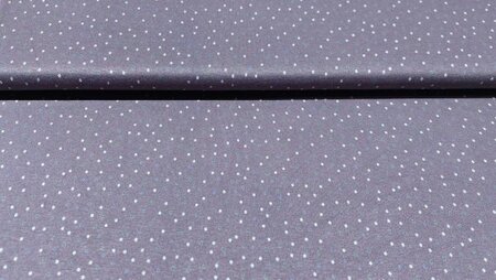 Mauve ecru viscose tricot met stippen kopen