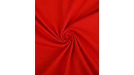 rode tricot stof jersey katoen stretch