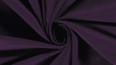 rekbare paarse tricot stof voor kleding