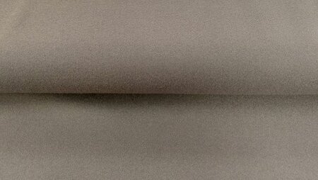 100% polyester mantelstof in antraciet