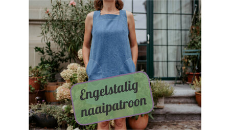 Sasha Shift Dress - PDF Naaipatroon jurk van By Masin