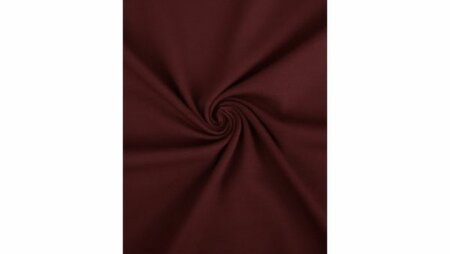 Effen Tricot - Donker Bordeau Rood - Krul