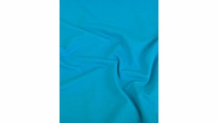 tricot-stof-aqua-blauw-uni-stretch
