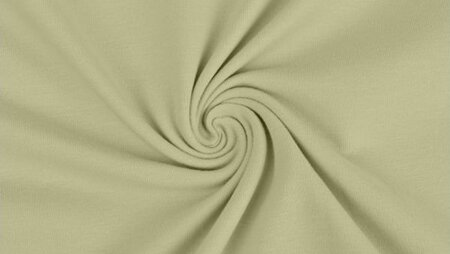 licht olijf groene tricot stof