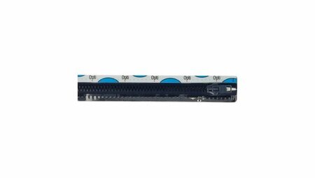 Deelbare rits marineblauw 45 tot 80 cm