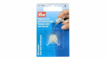 Prym vingerhoed zilver 16 mm