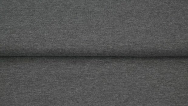 Voordelige Boordstof - melange donker grijs