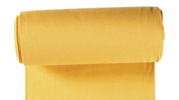 Voordelige Boordstof - donker geel