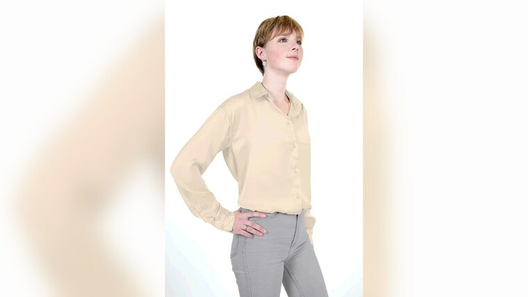 Naai de mooiste kleding met Ivoor witte satijn duchesse stof 