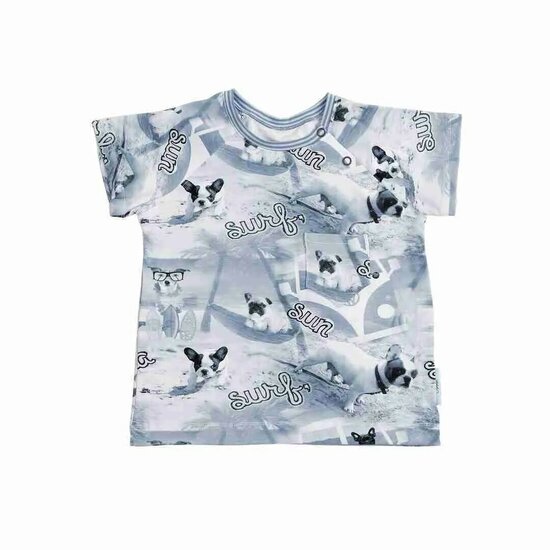 Naaipatroon t-shirt baby&rsquo;s en kinderen &ndash; maat 50 t/m 128