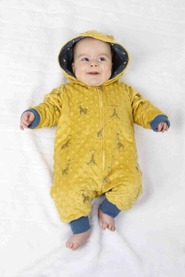 Naaipatroon onesie is geschikt voor beginners