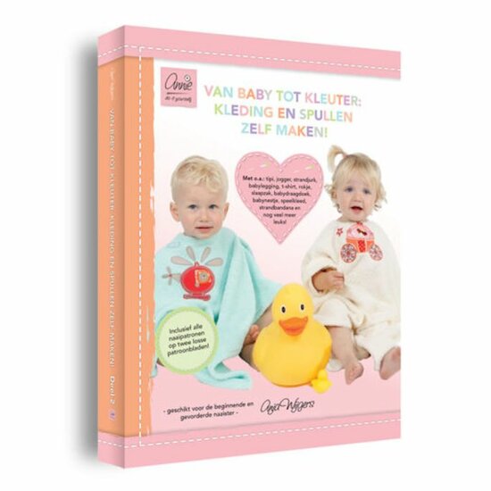 Naaipatronen boek kinderkleding | van baby tot kleuter | Annie do it Yourself