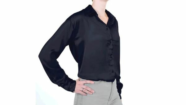 Naaien met Marine Blauwe Satijn Duchesse Stof 