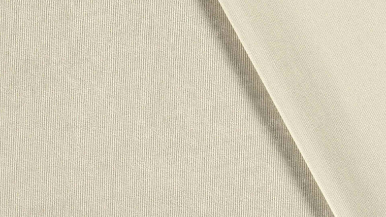 Naaien met de mooiste Uni ribstof of effen corduroy in beige