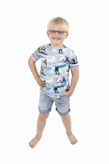 Naaipatroon t-shirt baby&rsquo;s en kinderen &ndash; maat 50 t/m 128