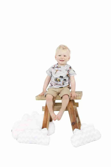 Naaipatroon t-shirt baby&rsquo;s en kinderen &ndash; maat 50 t/m 128