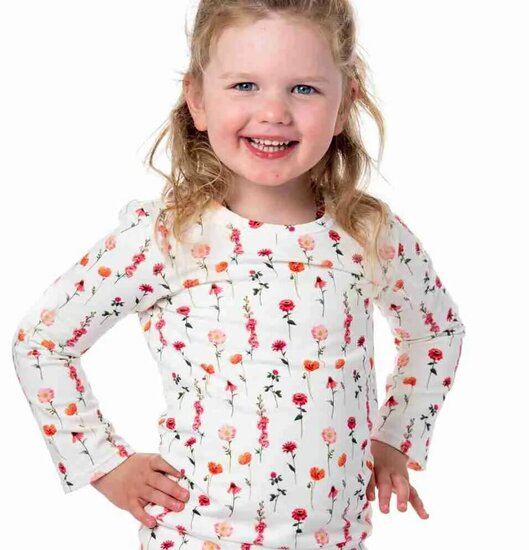 Naaipatroon longsleeve &ndash; maat 98 t/m 146