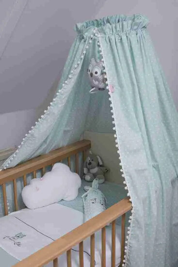 Naaipatroon hemeltje wieg &hearts; baby uitzet