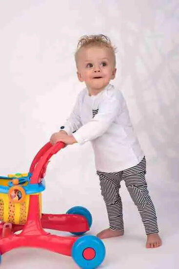 Naaipatroon jogger baby broekje - maat 74 t/m 92 
