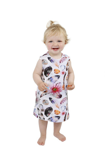 Voordelig Naaipatroon strandjurk | maat 80 t/m 98