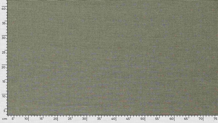Prachtige Stretch Pied de Poule gabardine stof