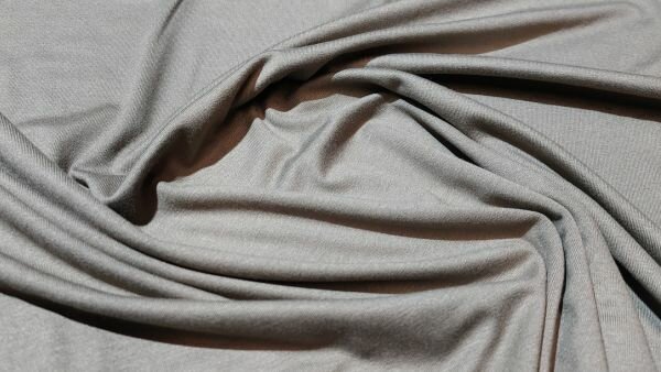 Bestel eenvoudig deze Kaki groene viscose tricot 