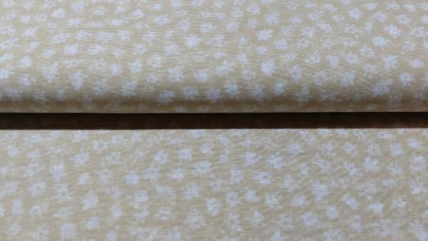 Elegante beige chiffon stof voor kleding	