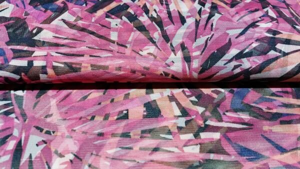 chiffon-stof-bladerenprint	