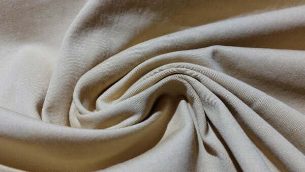 Gele denim stof voor kleding